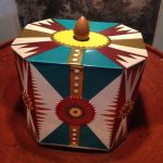 Set med bukar och lådor