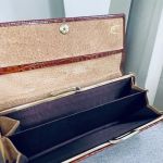 Kuvertväska ormskinnsimitation