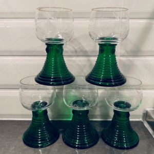 Set med 5 Remmareglas