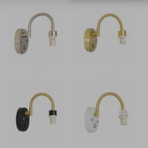 Vägglampa Sänglampa Svaneholm - 4 färger