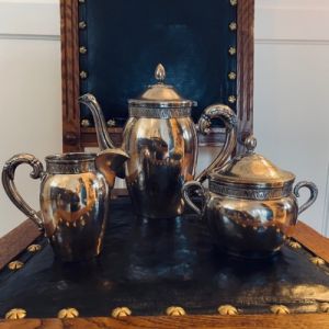 Tredelad teservis nysilver