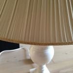 Bordslampa Alabaster m ny skärm