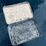 Liten tobaksburk plåt Edgeworth