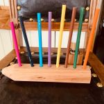 Pennställ i form av penna