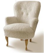 Miafåtölj Fårskinn