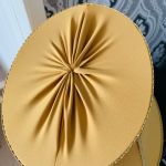 Lampskärm Engelsk - Oval - Slät Satin - 8 storlekar - 6 färger - flera kantband