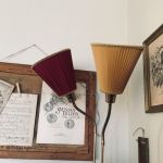Lampskärm A-form med toppringfäste