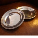 Paret mindre fat nysilver