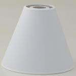 Lampskärm toppringfäste Leather - 5 färger