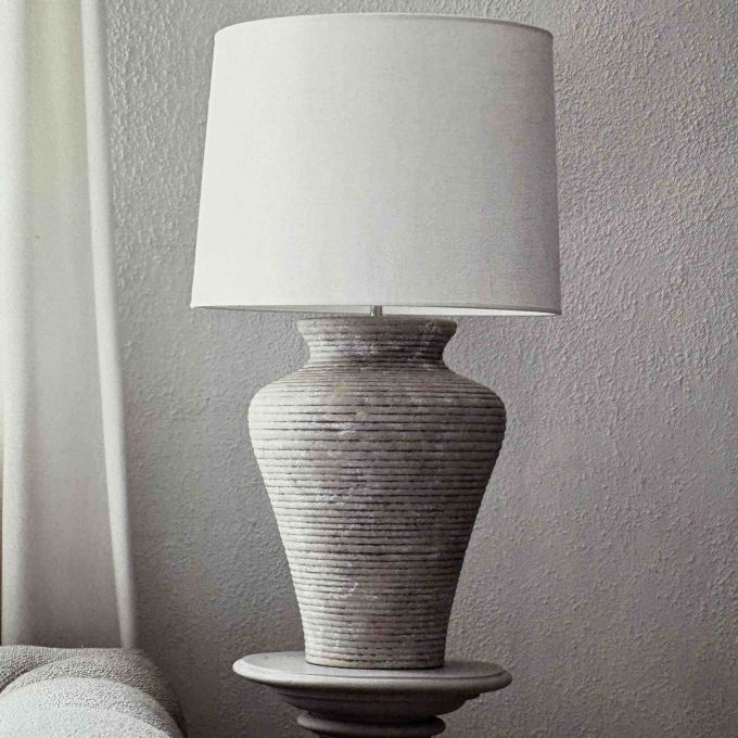 Lampfot Camelia keramik