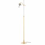 Golvlampa Gullberg m Veckad Tygskärm - 6 färger