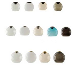 Bistro Glaskupor - 3 storlekar - Flera färger