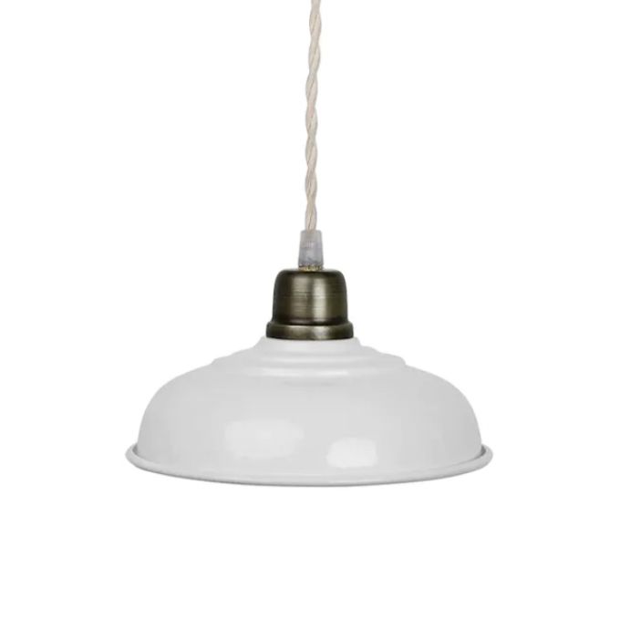 Taklampa Birgith Vit