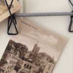 Vykort - bla vigselaktsinbjudan 1899 - set med 4 st