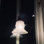 Set med 3 st fönsterlampor - ny el