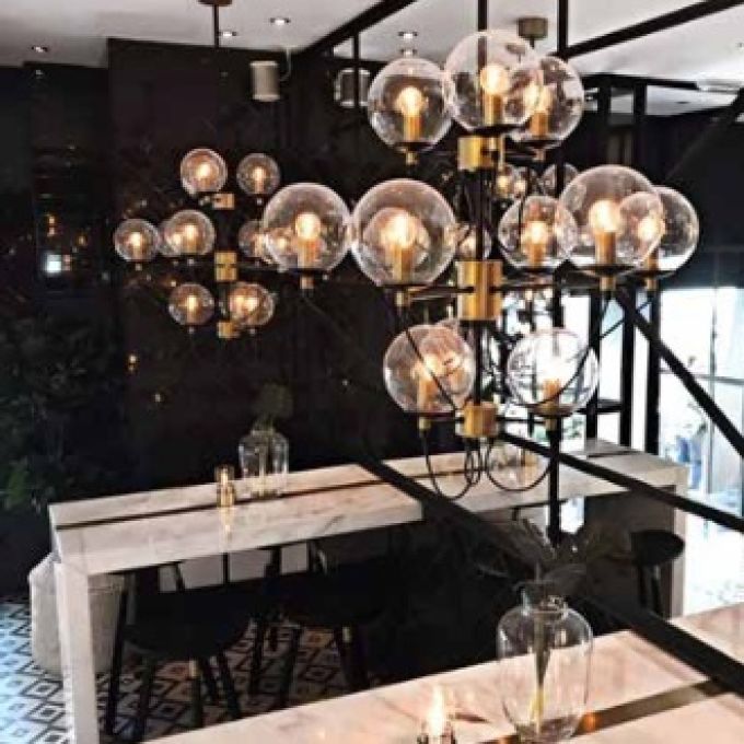 Taklampa Perla - by Åsa Ingrosso - 12 kupor - 2 färger