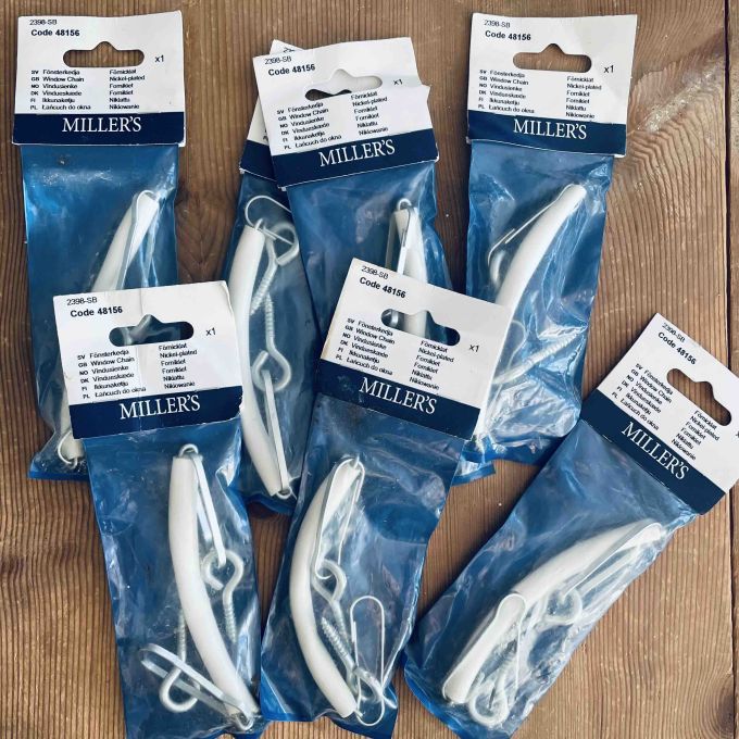 Set med 7 st fönsterkedjor Miller's