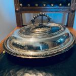 Skål m lock och avtagbar knopp