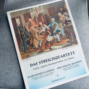 Nothäfte: Das Streichquartett I. Elite-Edition 975.