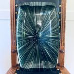 Grönmönstrad laminatbricka