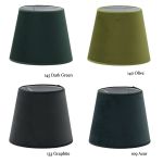 Lampskärm Velutto - 11 varianter - 14 färger