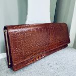 Kuvertväska ormskinnsimitation