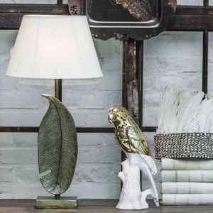 Bordslampa Tamara m linneskärm