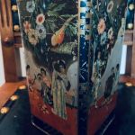 Plåtburk kinesiskt motiv