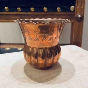 Kopparmugg dekorativ