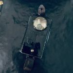 Äldre militärficklampa Ambulancia