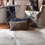 Fårskinnskudde m Ulltyg 40*60