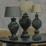 Lampfot Trä Percy - 2 färger