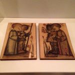 Paret små tavlor - Hummel