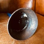 Ljusstake av gammal vagnstrumpet