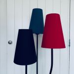 3-armad golvlampa 60-tal