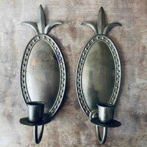 Paret lampetter metall