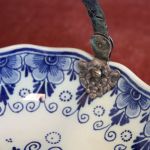 Liten Porslinsskål m handtag - Delft