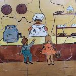 Äldre pussel 17 bitar - hantverk