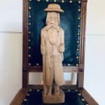 Snidad trägubbe hög