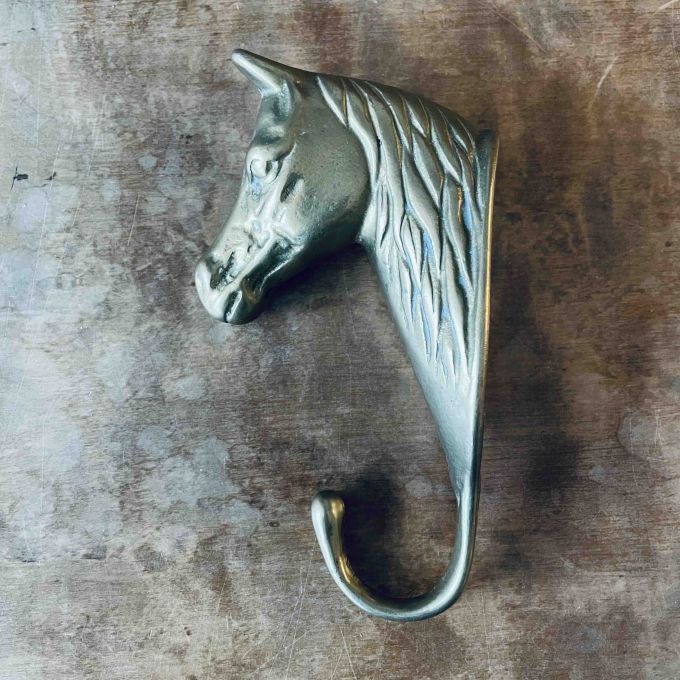 Krok mässing hästhuvud