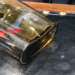 Fickplunta glas - Fjärilsmotiv