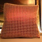 Virkad Prydnadskudde