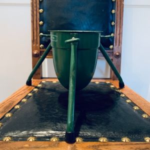 Julgransfot metall gammeldags