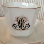 Kopp med Fat - Monogram ML