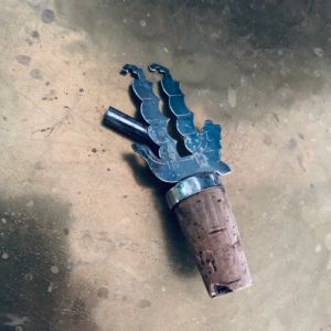 Kork m skepp i nysilver