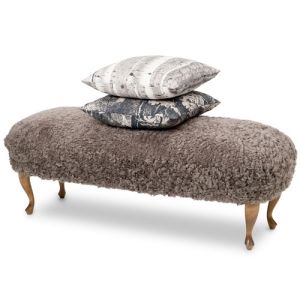 Sittbänk / Långbänk Fårskinn