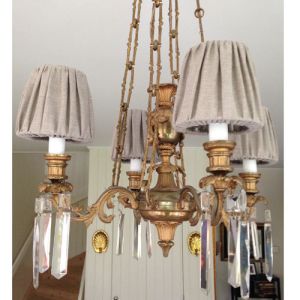 Lampskärm Lampett Linn Natur