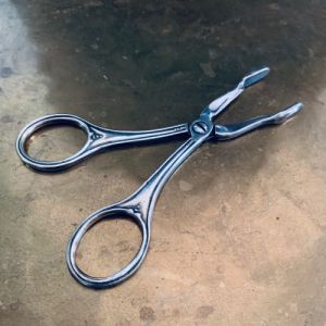 Liten sockerbitstång nysilver