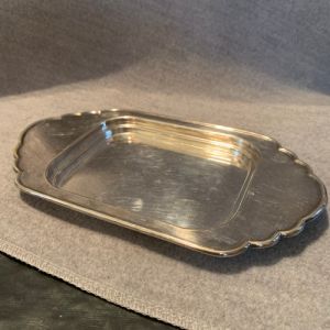 Liten nysilverbricka