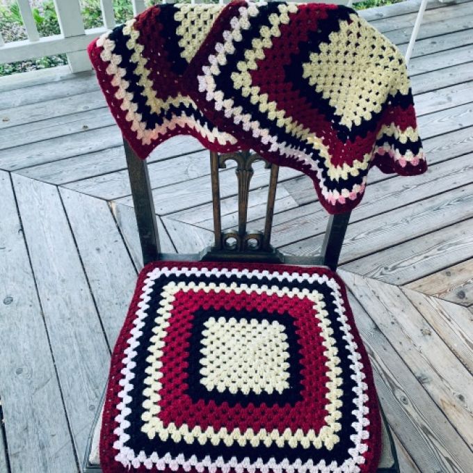 Set med 3 st mormorsrutor